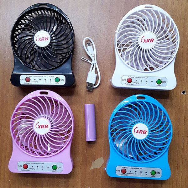 Outdoor Mini Rechargable Fan