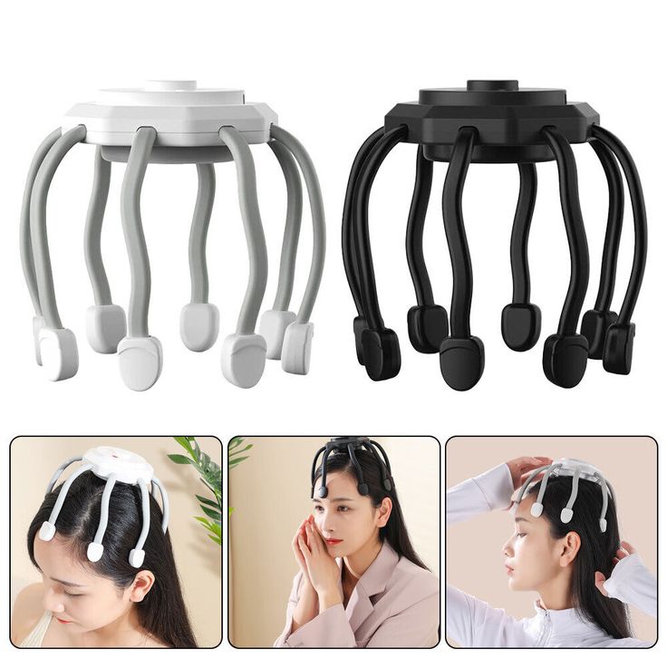Electric Scalp Massager Head Scratcher Octopus Claws
