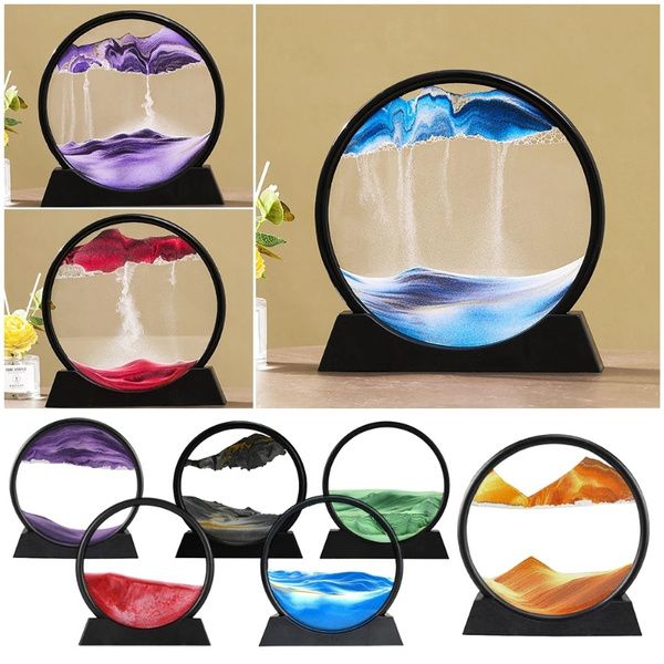 Hour glass lamp