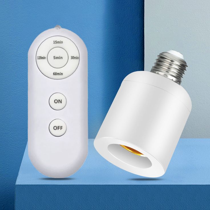 E27 screw Wireless Bulb Lamp Holder